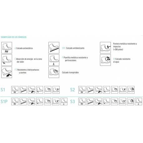 zapatos de seguridad talla 44