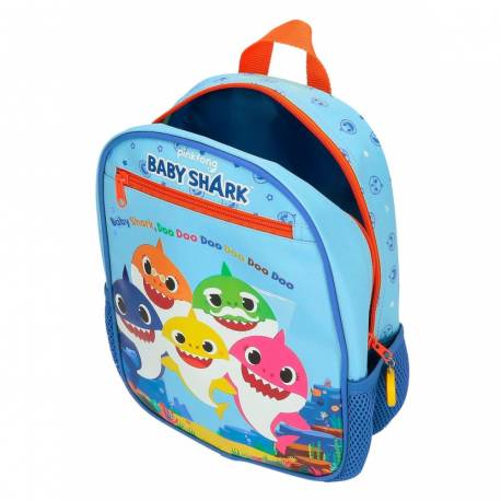 mochila baby shark con musica