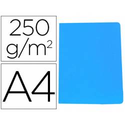 Subcarpeta Gio DIN A4 250 gr Cartulina Azul