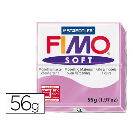 Pasta para modelar Staedtler Fimo Soft color violeta claro