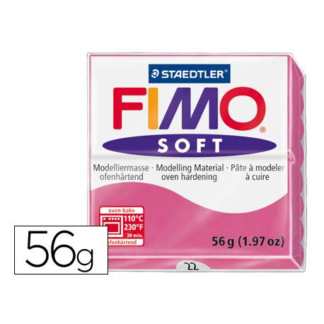 Pasta para modelar Staedtler Fimo Soft color frambuesa