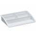 Organizador sobremesa Offisys color blanco 5 departamentos