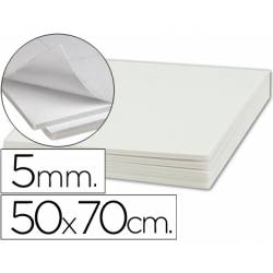 Carton pluma Liderpapel adhesivo 50 x 70 cm espesor 5 mm