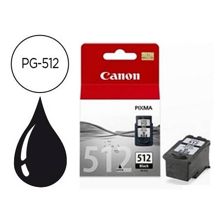 Cartucho Canon 2969B001 Nº PG-512 Negro (46005) - 20milproductos.com