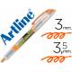 Rotulador Artline EK-640 Fluorescente Naranja Punta biselada