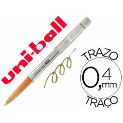 Bolígrafo Borrable roller gel UF-220 naranja 0.5 mm