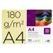 Cartulina Liderpapel amarillo a4 180 g/m2