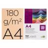 Cartulina Liderpapel color salmon a4 180 g/m2