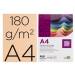 Cartulina Liderpapel color salmon a4 180 g/m2