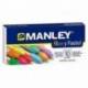 Lapices de Cera Manley Colores Surtidos fluor y pastel Caja 10 colores
