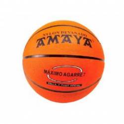 Balon de baloncesto caucho Naranja Nº6 marca Amaya