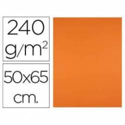 Cartulina Liderpapel naranja 240 g/m2