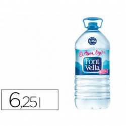 Agua mineral natural Font Vella botella de 6,25L