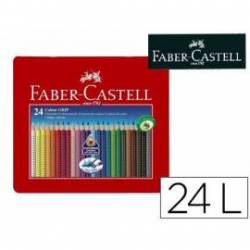Lapices de Colores Faber Castell 24 colores Accuarelable Colour Grip 