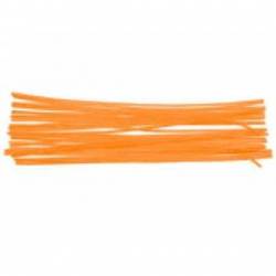 Varillas de chenille 50 cm Color naranja surtidos itKrea