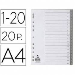 Separador Q-Connect Numerico 1-20 A4