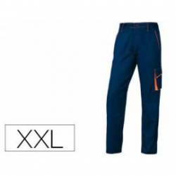 Pantalón trabajo DeltaPlus azul talla XXL