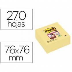 Cubo de post-it ® 76 x 76 mm amarillo
