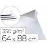 Cartoncillo color gris liderpapel con una cara blanca 350 gr 64x88 cm paquete de 1 kg (5 hojas)