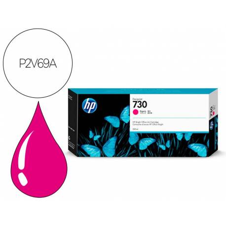 CARTUCHO HP N 730 MAGENTA P2V69A