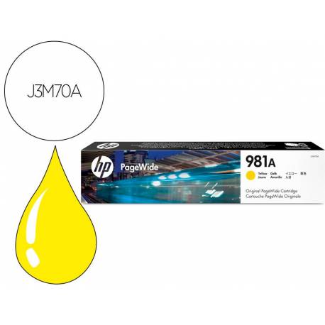 TONER HP N 981A AMARILLO J3M70A