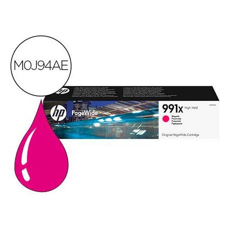 TONER INK-JET HP 991X COLOR MAGENTA M0J94AE