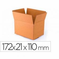 Caja para embalar de doble canal 17x21x11cm