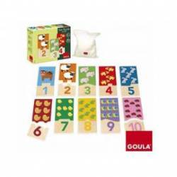 Puzzle a partir de 2 años Duo 1-10 marca Goula