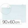 Pizarra Blanca Q-Connect Cristal Magnetica marco de aluminio 90x60 cm