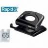 Taladrador Rapid FM20 negro capacidad para 20 hojas