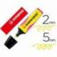 Rotulador Stabilo Boss Splash Grip 75/24 color amarillo fluorescente