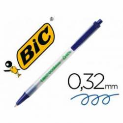 Boligrafo Bic ECOlutions Clic Stic Azul 0,4 mm