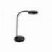 LAMPARA DE OFICINA CEP FLEX PLASTICO LED DE 4W BRAZO FLEXIBLE TACTIL NEGRO 160X600 MM