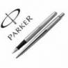 JUEGO MARCA PARKER DUO JOTTER ACERO CT BOLIGRAFO + PLUMA