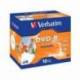 DVD-R MARCA VERBATIM Capacidad 4,7 GB duración 120 min