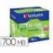CD-RW VERBATIM 700MB 80 min 12x