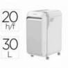 DESTRUCTORA DE DOCUMENTOS FELLOWES LX221 CAPACIDAD DE CORTE 20H SEGURIDAD P5 CLIPS GRAPAS Y TARJETAS 30L COLOR BLANCA
