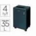 DESTRUCTORA DE DOCUMENTOS FELLOWES 1050HS CAPACIDAD DE CORTE 4 H SEGURIDAD P7 PAPELERA 35 L
