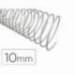 ESPIRAL METALICO Q-CONNECT COLOR BLANCO 64 5:1 10 MM 1MM CAJA DE 200 UNIDADES