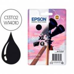 CARTUCHO INK-JET EPSON 502 XL COLOR NEGRO C13T02W14010