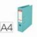Archivador de palanca Esselte Ice Polipropileno DIN A4 Lomo de 82 mm color Azul
