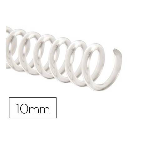 Espiral Plastico Q-Connect Transparente 32 5:1 10mm 1,8mm