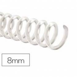 Espiral Plastico Q-Connect Transparente de 32 5:1 8mm 1.8mm