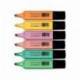 Rotulador Q-Connect Pastel Fluorescente Estuche 6 unidades