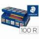 Rotuladores Staedtler Noris Club Punta Fina 1mm Colores Surtidos Caja de 100 unidades