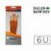 Pinceles acrílico Daler Rowney Simply 6 unidades surtidas