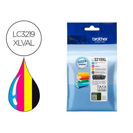Ink-jet Brother LC3219XL pack 4 colores