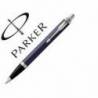 Bolígrafo Parker PK IM CT Tinta Azul Punta 1mm Azul Mate