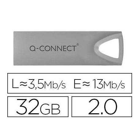 Memoria usb 32 Gb Q-CONNECT 2.0 Flash Premium