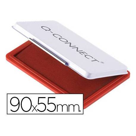 Tampon Q-Connect Nº 3 Rojo 90x55mm